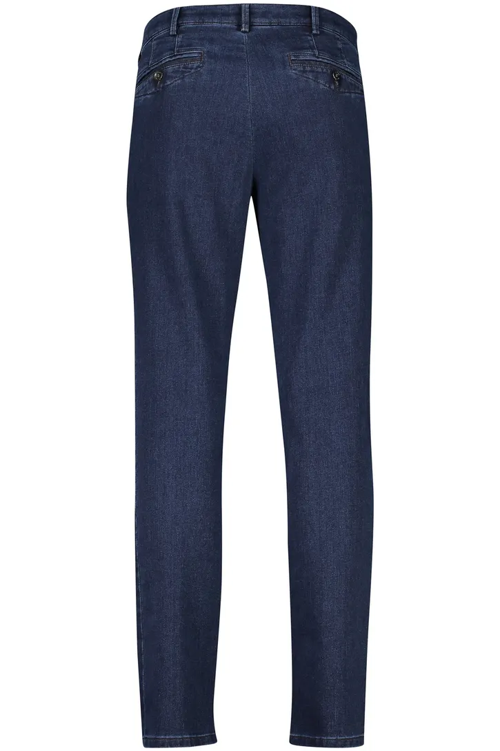 Broek Meyer Chicago blauw spijker