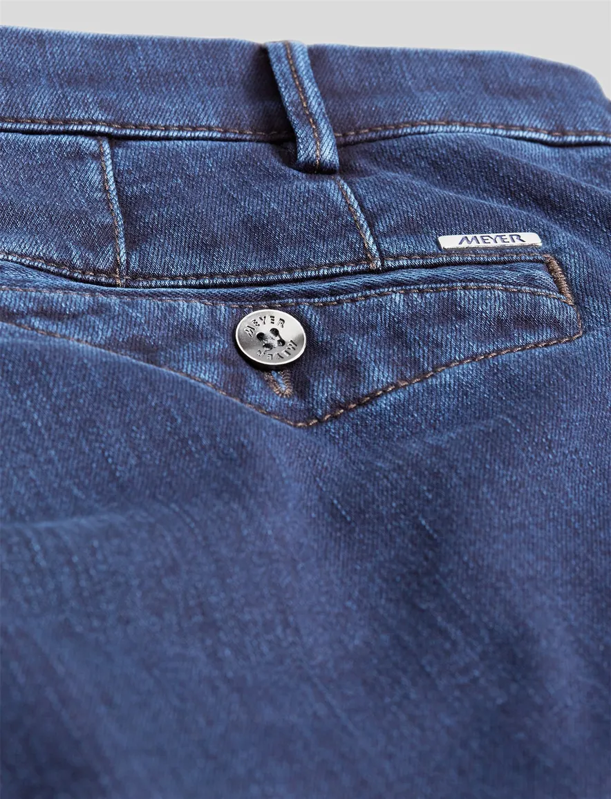 Meyer Chicago chino in blauw