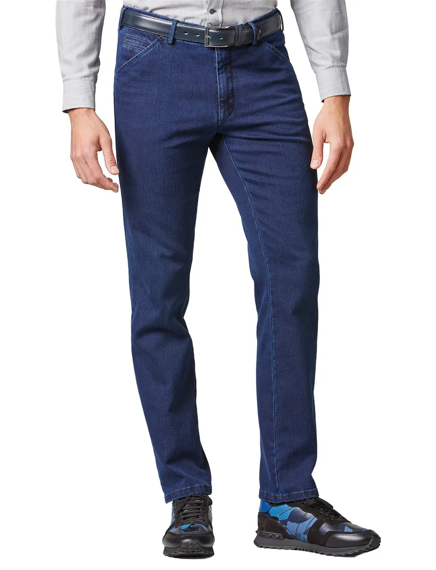 Meyer Chicago chino in blauw