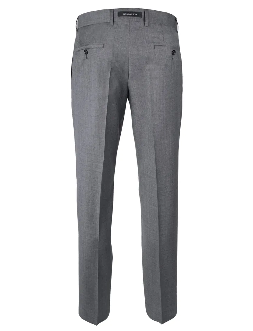 Roy Robson pantalon mix en match grijs wol gemêleerd
