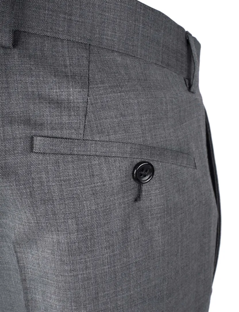Roy Robson pantalon mix en match grijs wol gemêleerd