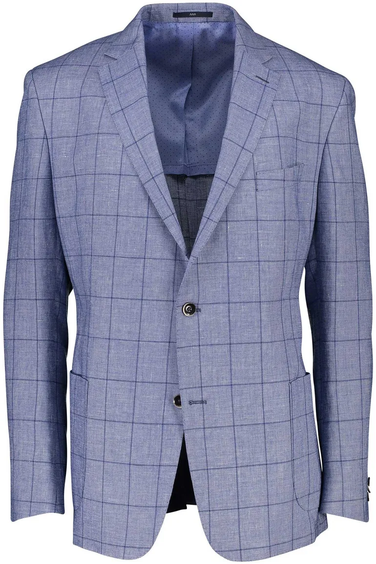 Blauw Dressler colbert Comfort Fit