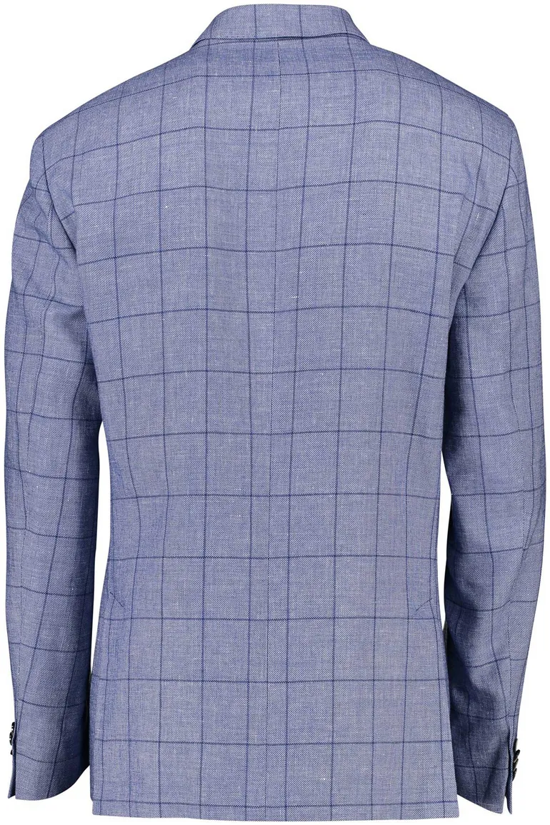 Blauw Dressler colbert Comfort Fit