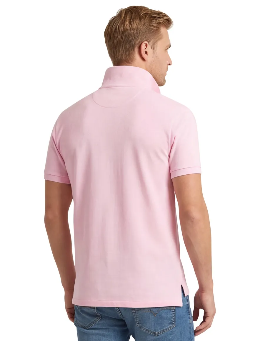 Polo Ralph Lauren poloshirt Custom Slim Fit roze katoen