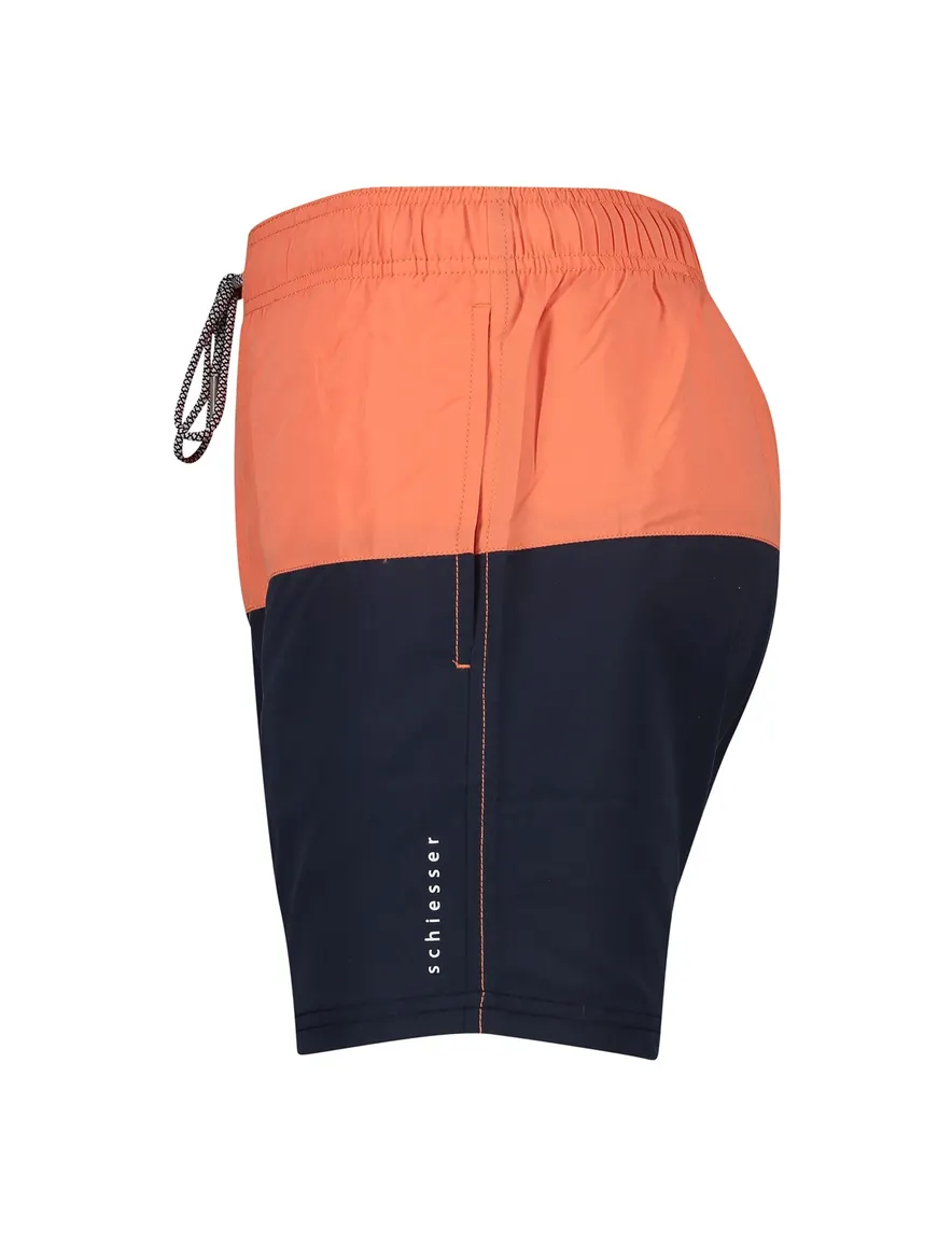 zwembroek oranje Schiesser
