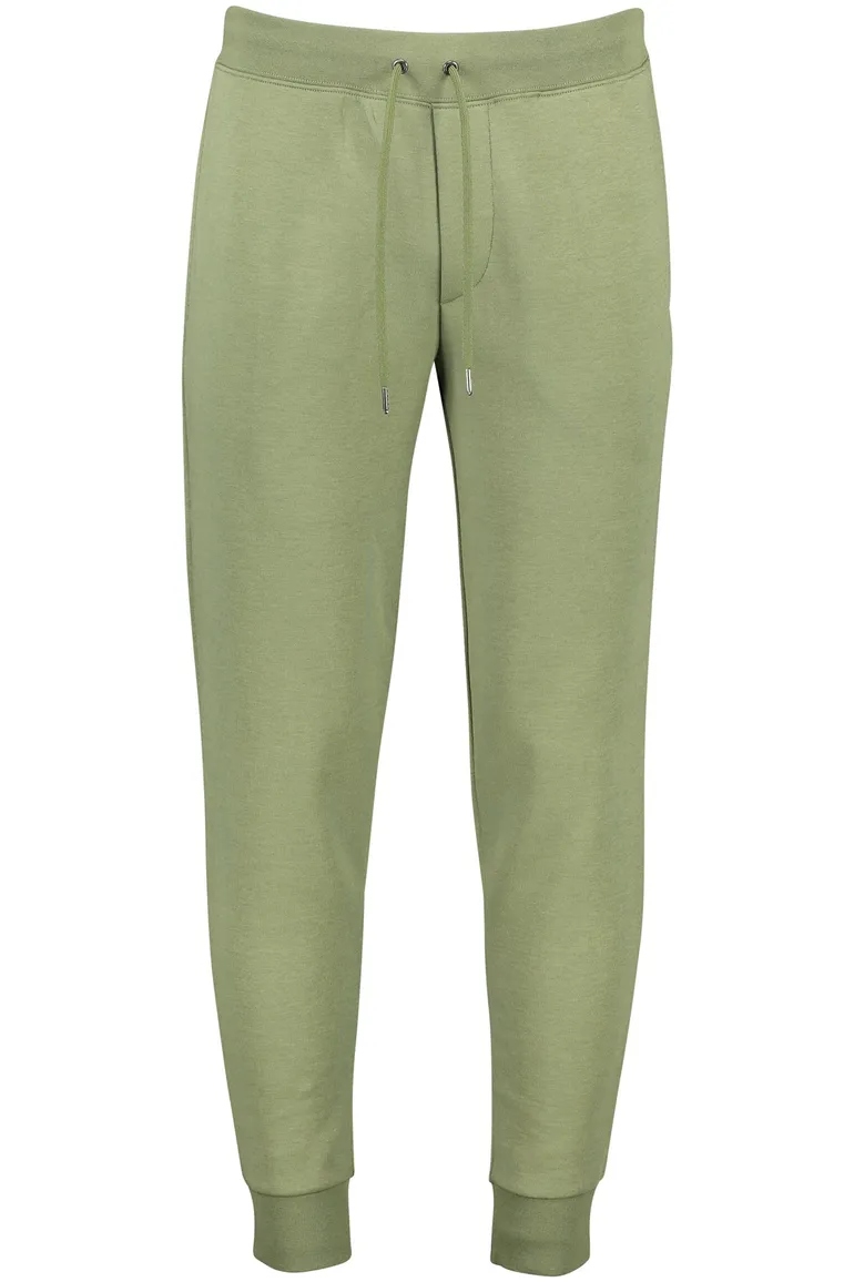 pyjamabroek Polo Ralph Lauren effen katoen groen