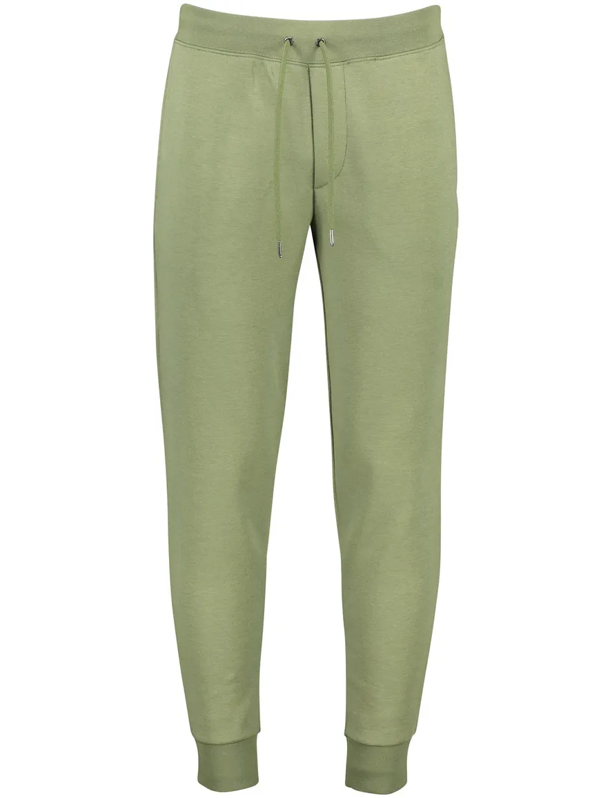 pyjamabroek Polo Ralph Lauren effen katoen groen