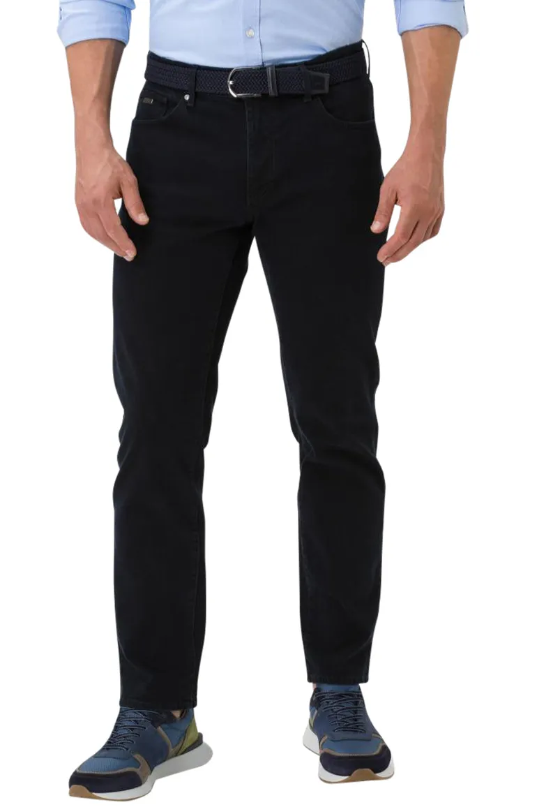 5-pocket Brax spijkerbroek donkerblauw