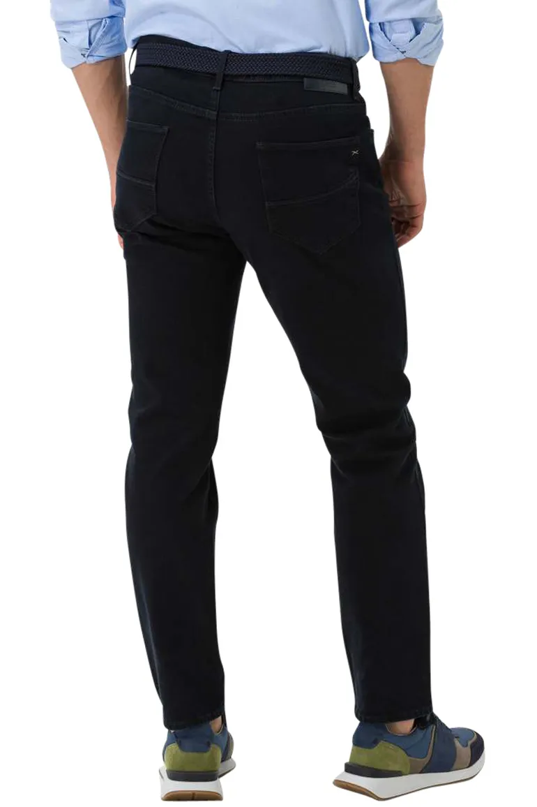 5-pocket Brax spijkerbroek donkerblauw