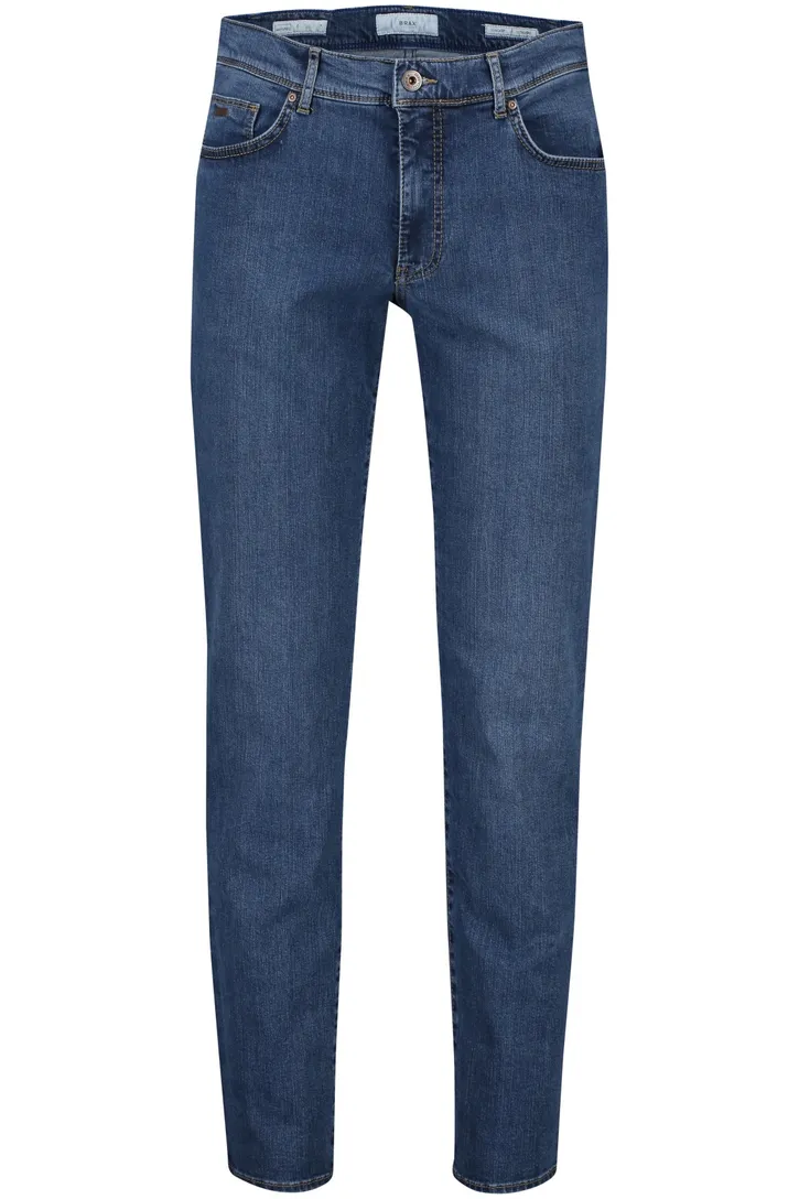 Blauwe Brax jeans 5-pocket straight fit