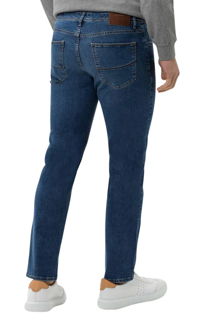 Blauwe Brax jeans 5-pocket straight fit