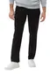 Broek Brax 5-pocket zwart effen katoen