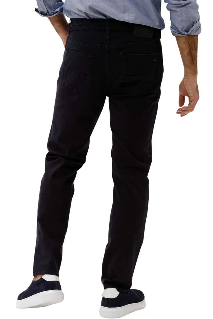 Brax spijkerbroek 5-pocket donkerblauw straight fit