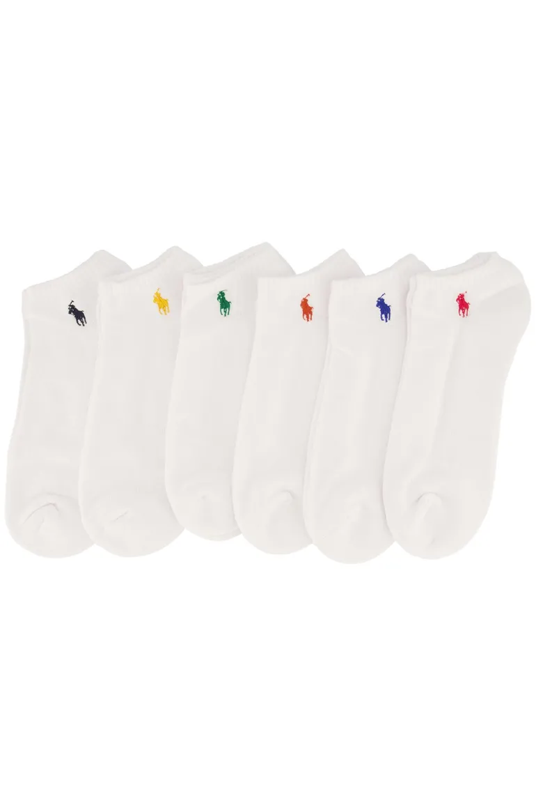 Polo Ralph Lauren sokken wit effen katoen, polyester, stretch