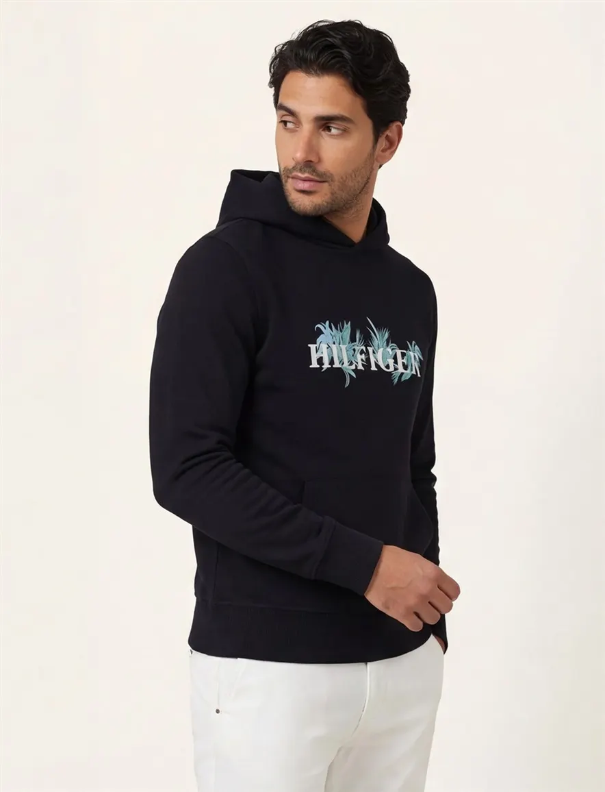 Tommy Hilfiger hoodie donkerblauw