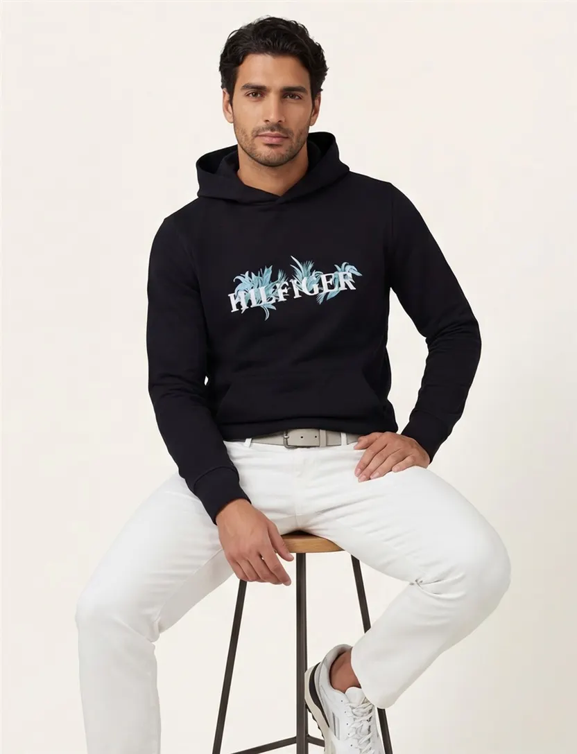 Tommy Hilfiger donkerblauwe hoodie