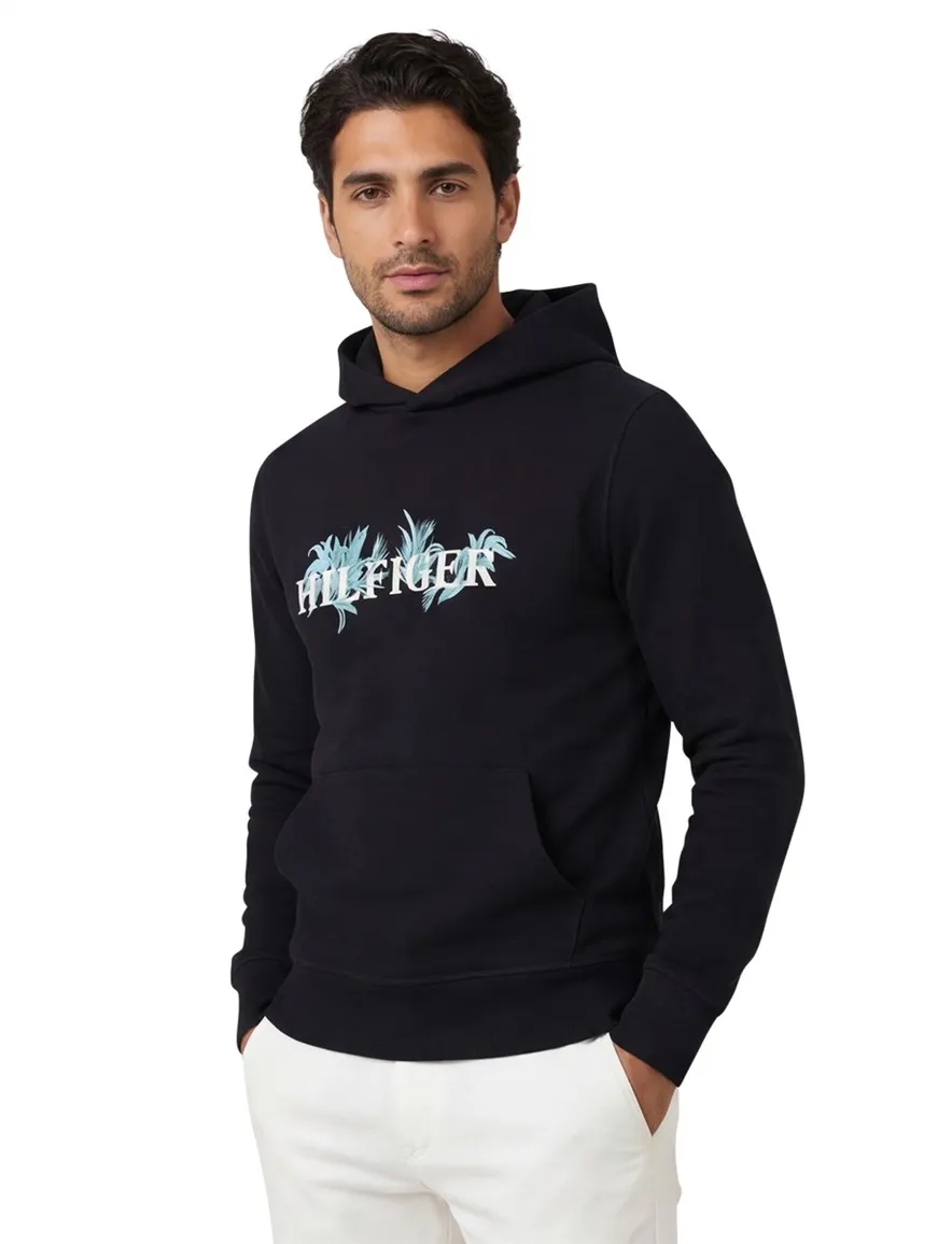 Tommy Hilfiger hoodie donkerblauw