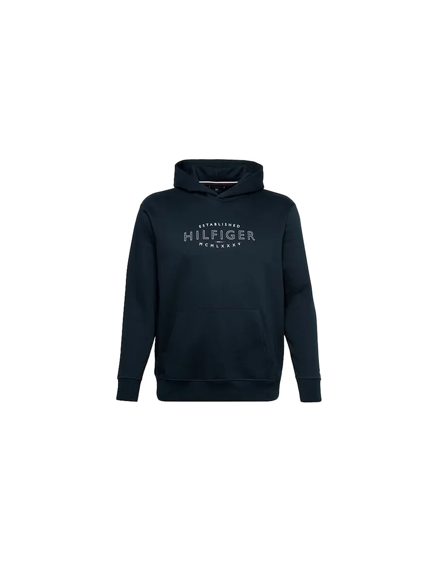 Tommy Hilfiger hoodie donkerblauw big&tall