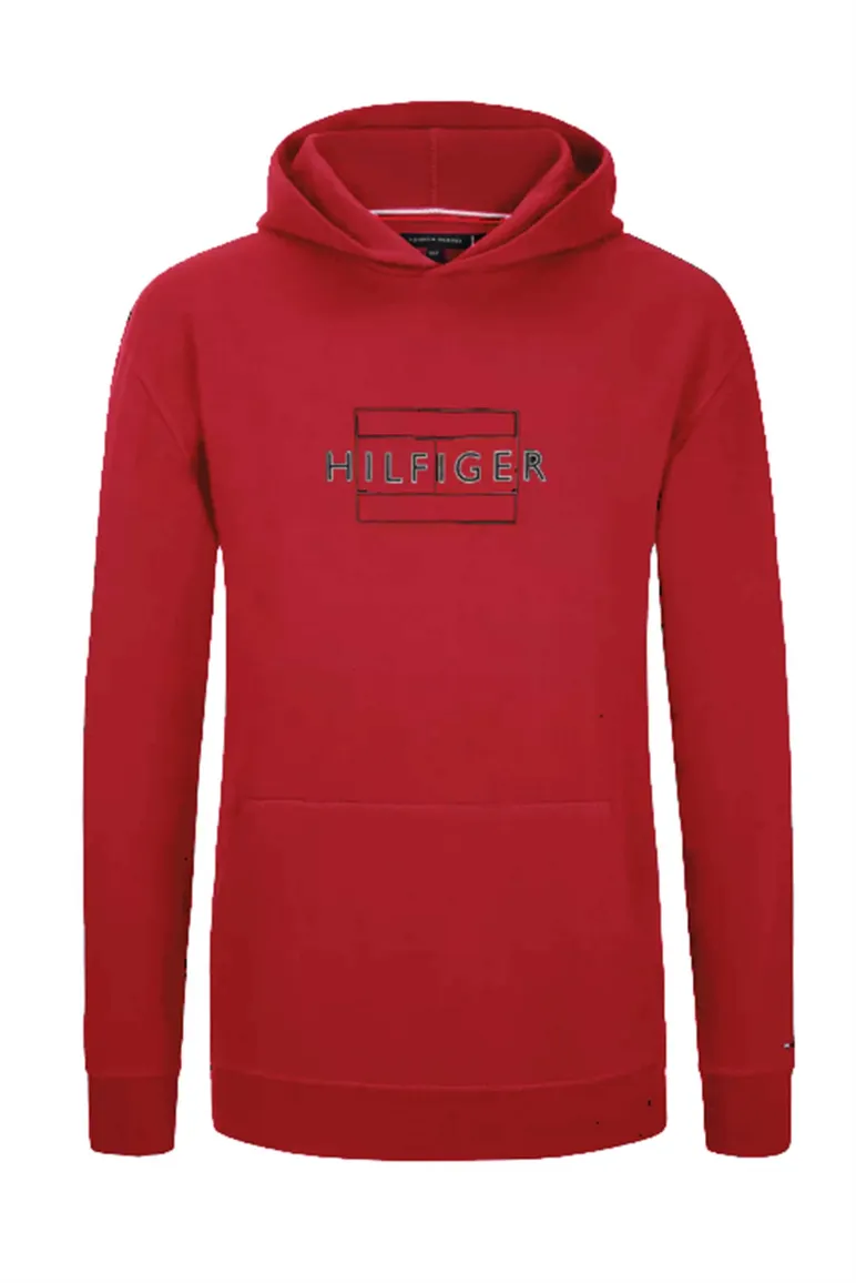 Tommy Hilfiger hoodie rood