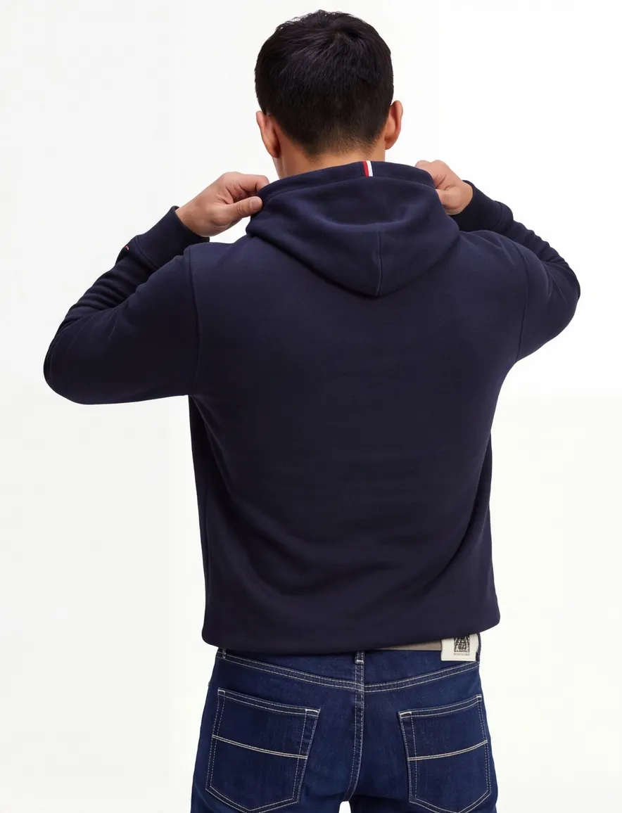 Tommy Hilfiger hoodie donkerblauw opdruk