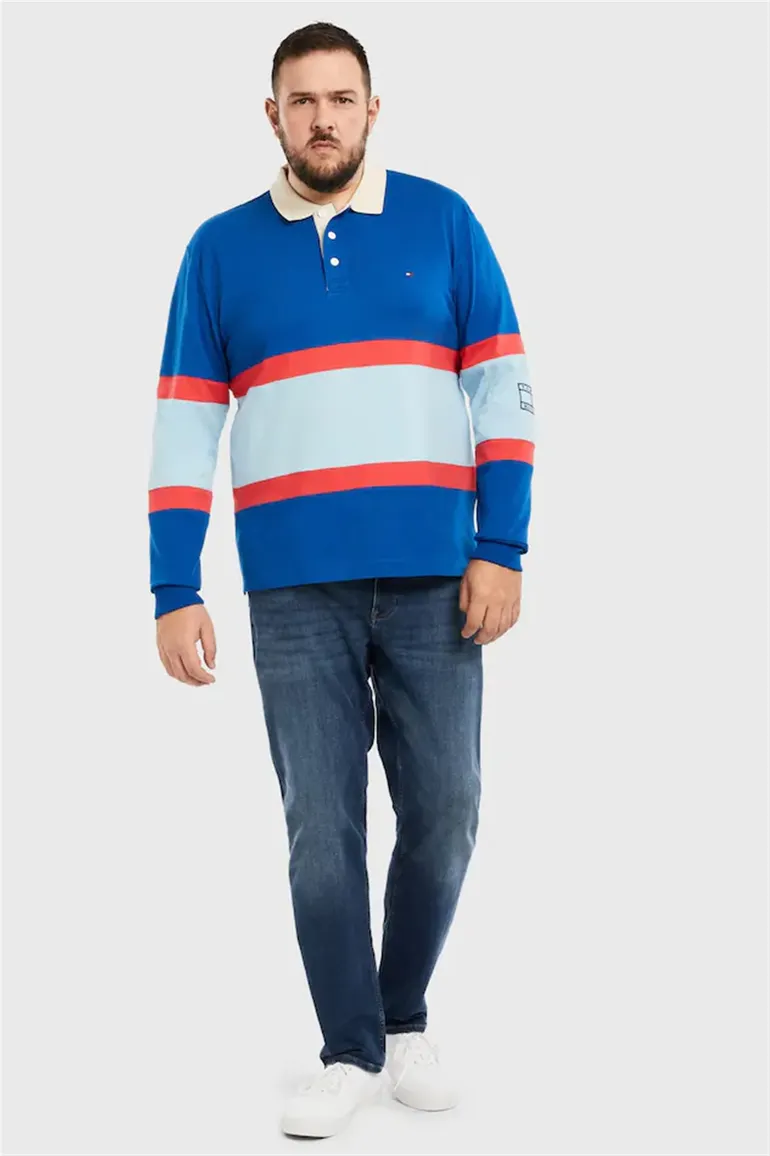 Tommy Hilfiger rugby blauw