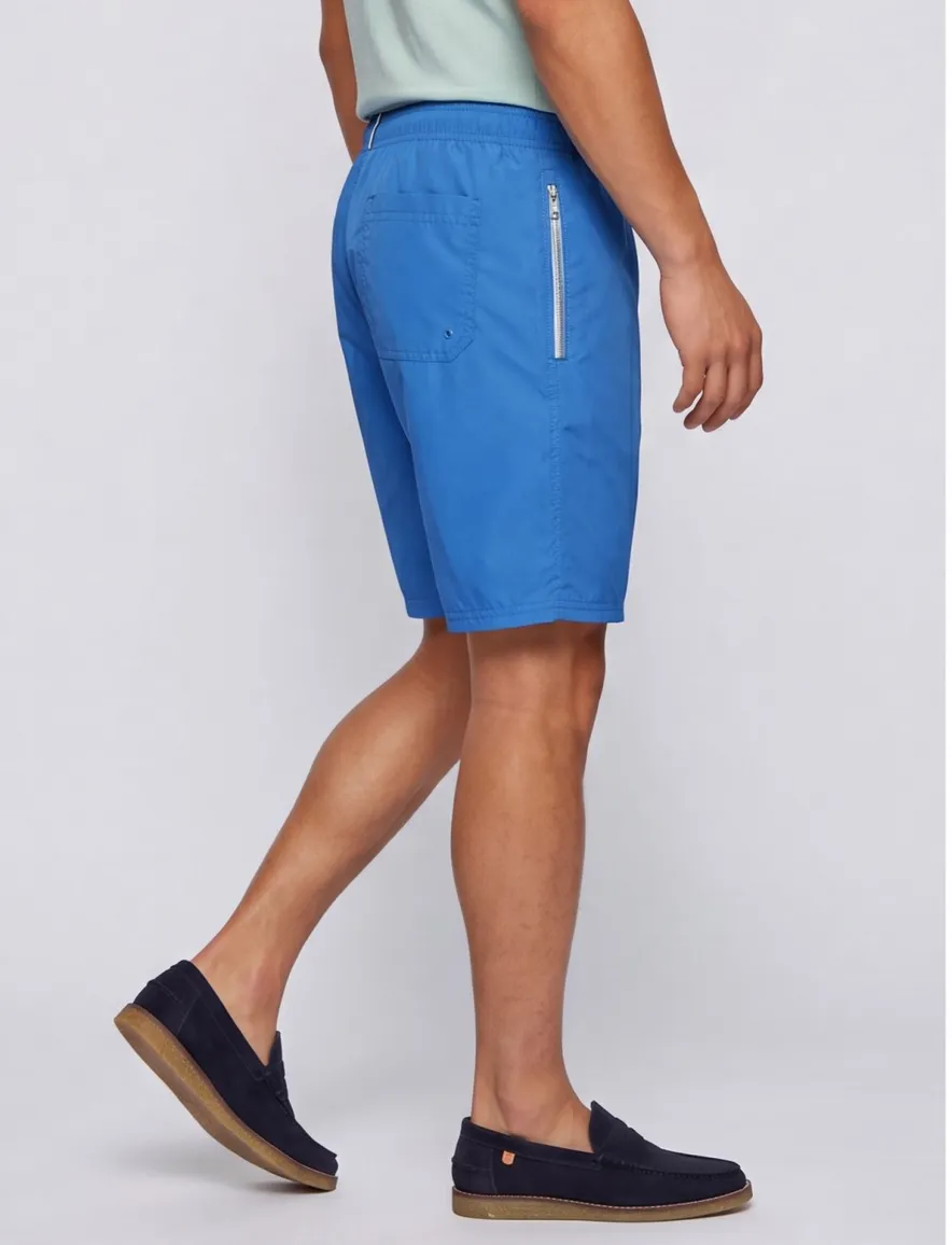 Boss zwemshort Orca effen blauw