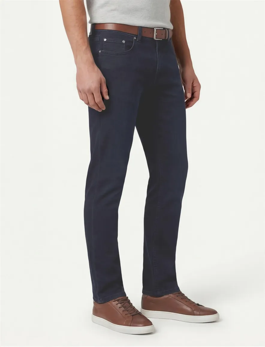 Pierre Cardin Lyon Tapered donkerblauw Future Flex Big & Tall