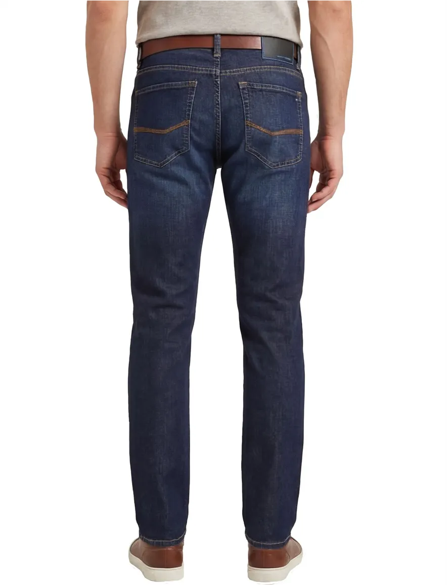 Pierre Cardin Lyon Tapered 5-pocket jeans blauw
