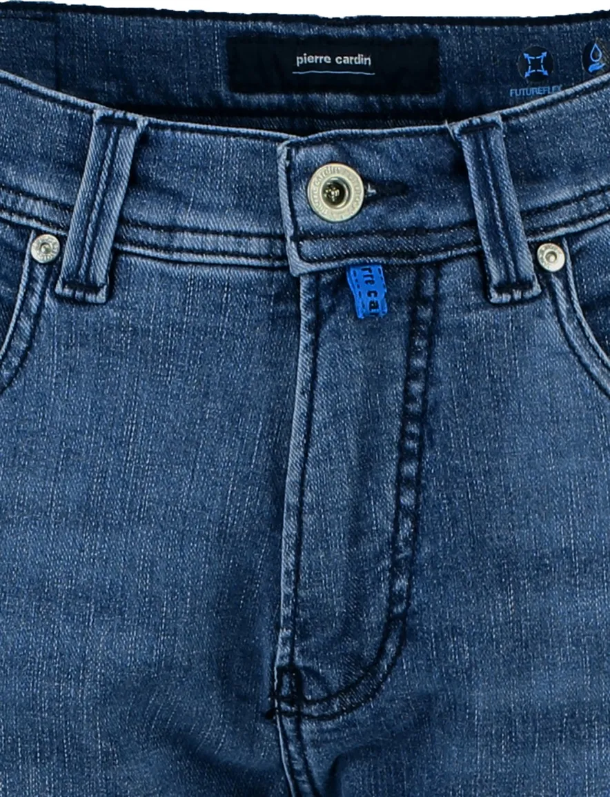 Pierre Cardin Lyon Tapered Futureflex middenblauw jeans Big&Tall