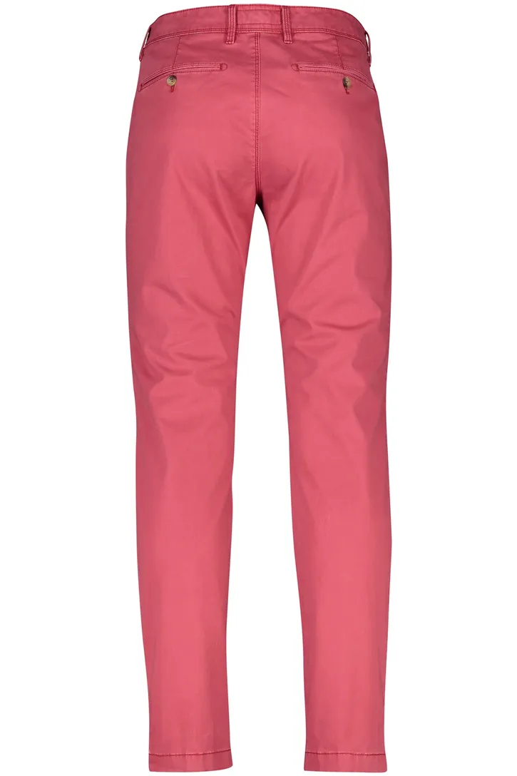 Gardeur Benny Modern fit roze chino