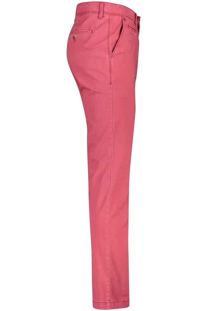 Gardeur Benny Modern fit roze chino