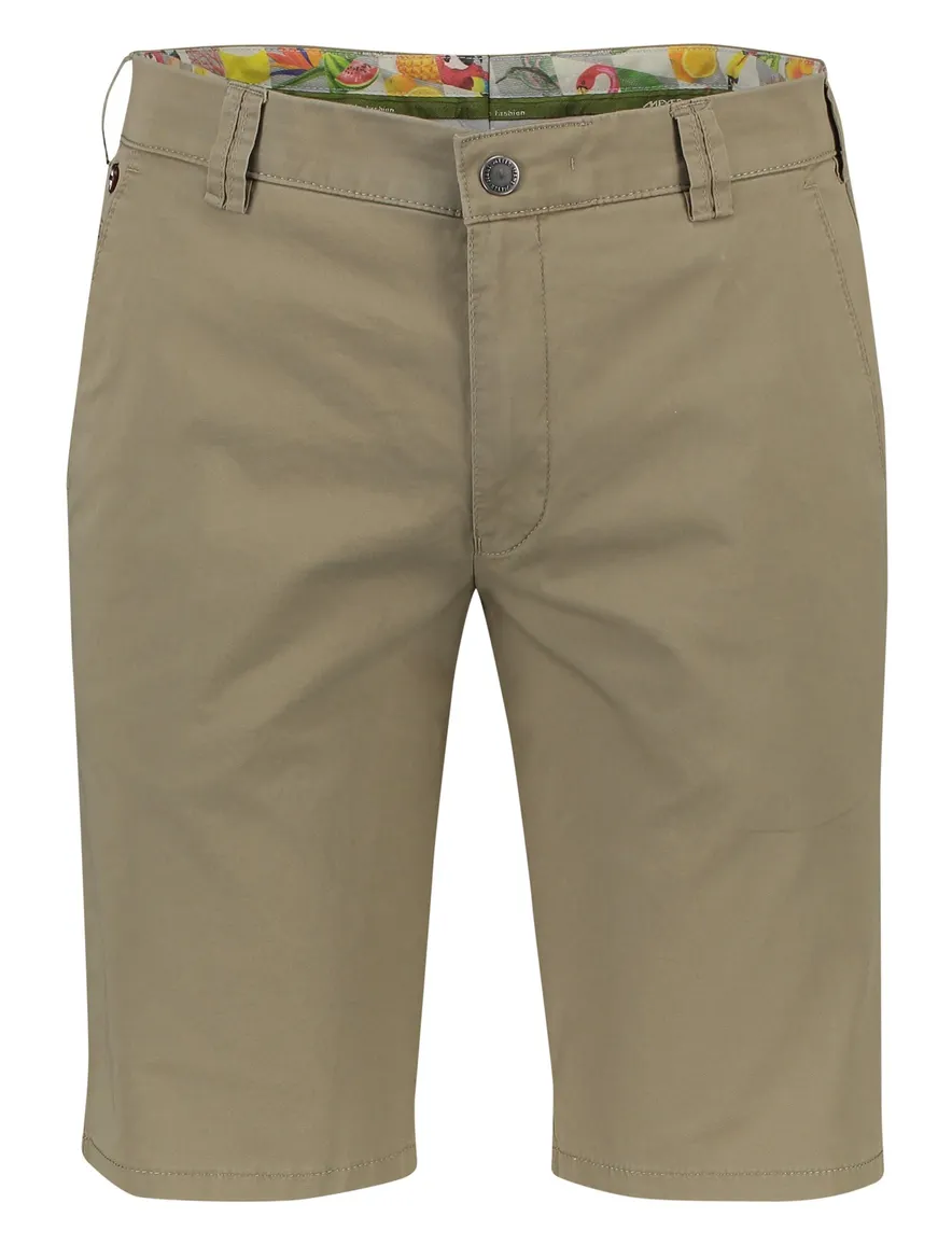 Meyer Modern Fit bermuda khaki
