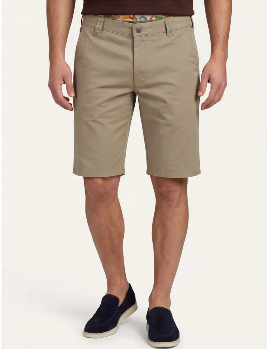 Meyer Modern Fit bermuda khaki