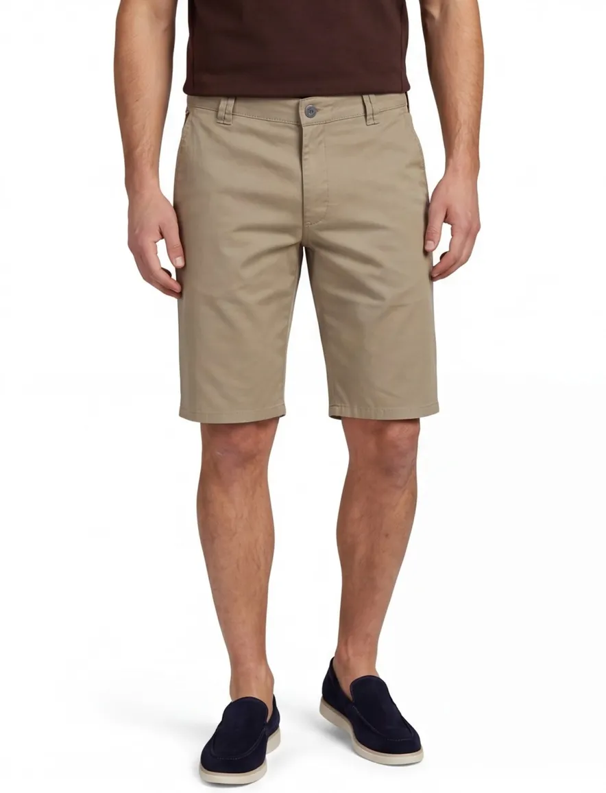 Meyer Modern Fit bermuda khaki