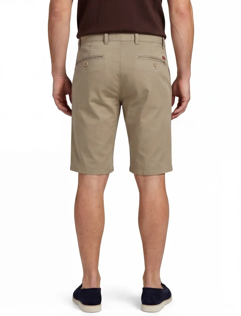 Meyer Modern Fit bermuda khaki