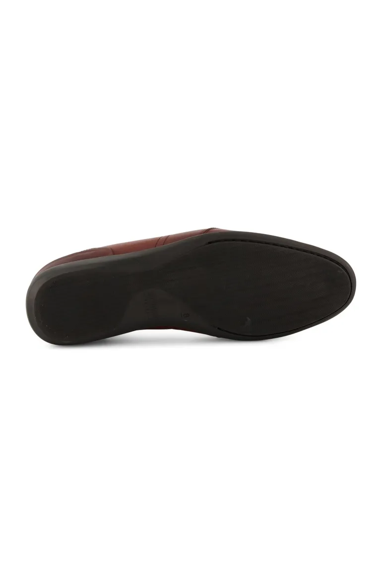Bruine Floris van Bommel sneakers leer