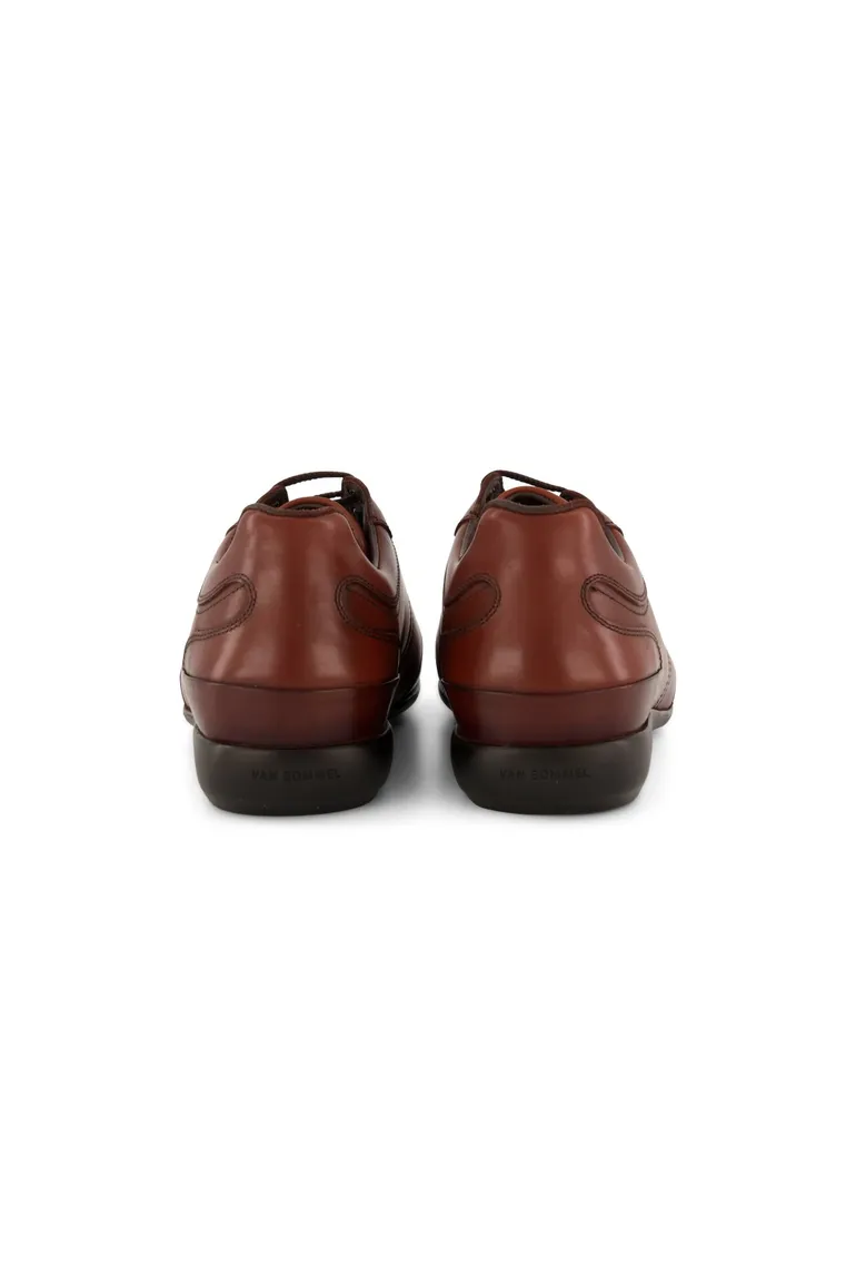 Bruine Floris van Bommel sneakers leer