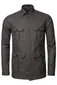 Eton vest grijs effen