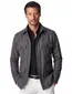 Eton vest grijs effen