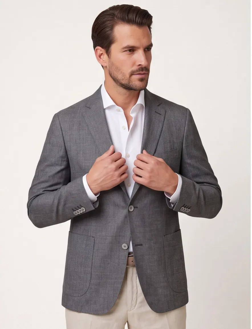 Dressler Comfort Fit colbert groen