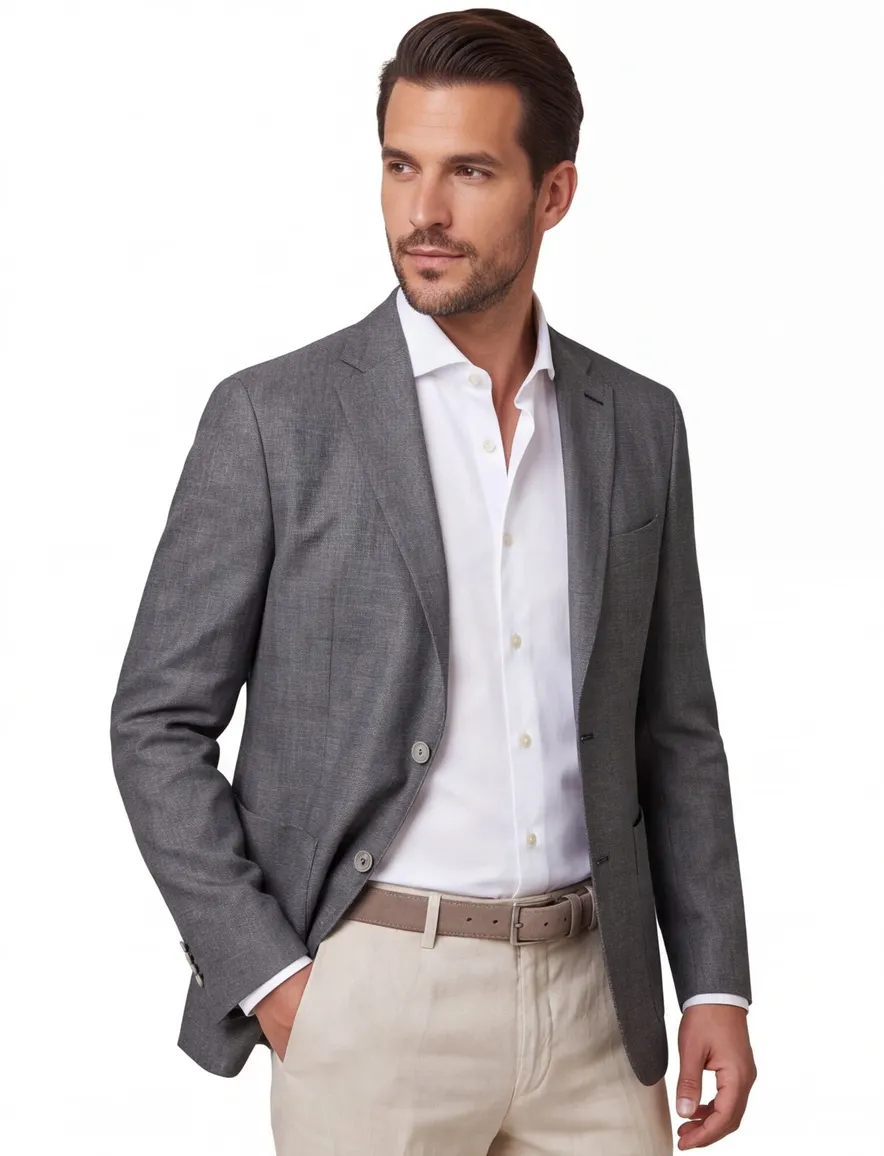 Dressler Comfort Fit colbert groen