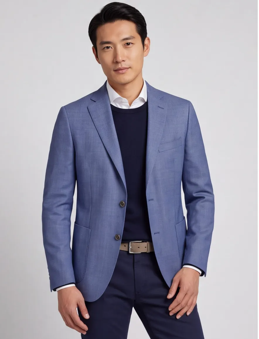 Dressler colbert blauw