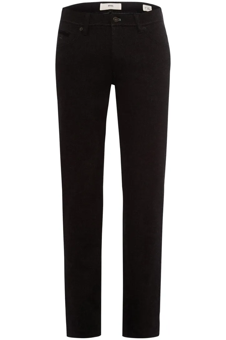 Brax jeans zwart effen met steekzakken
