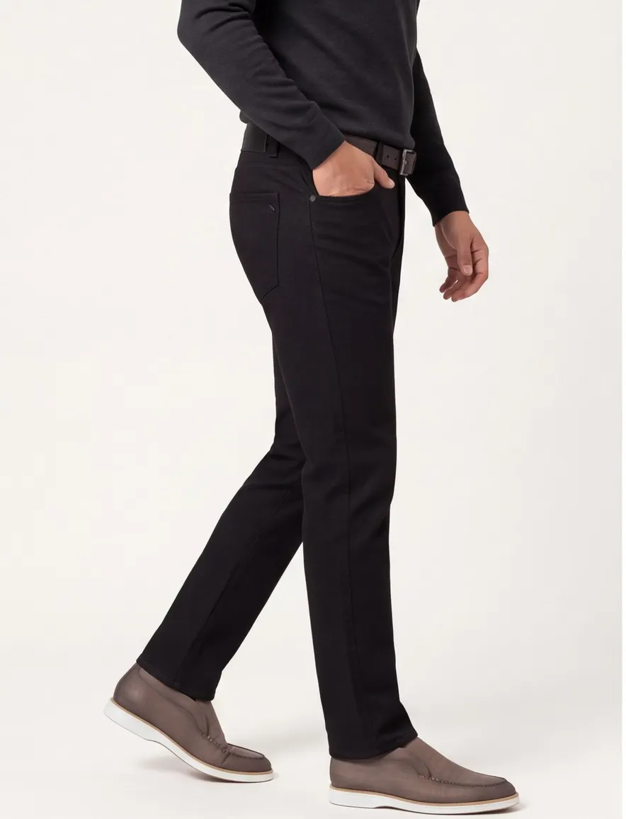 Brax jeans antraciet effen katoen
