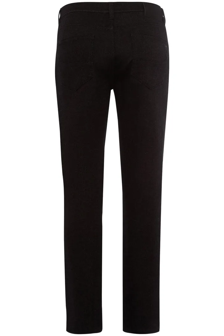 Brax jeans zwart effen met steekzakken