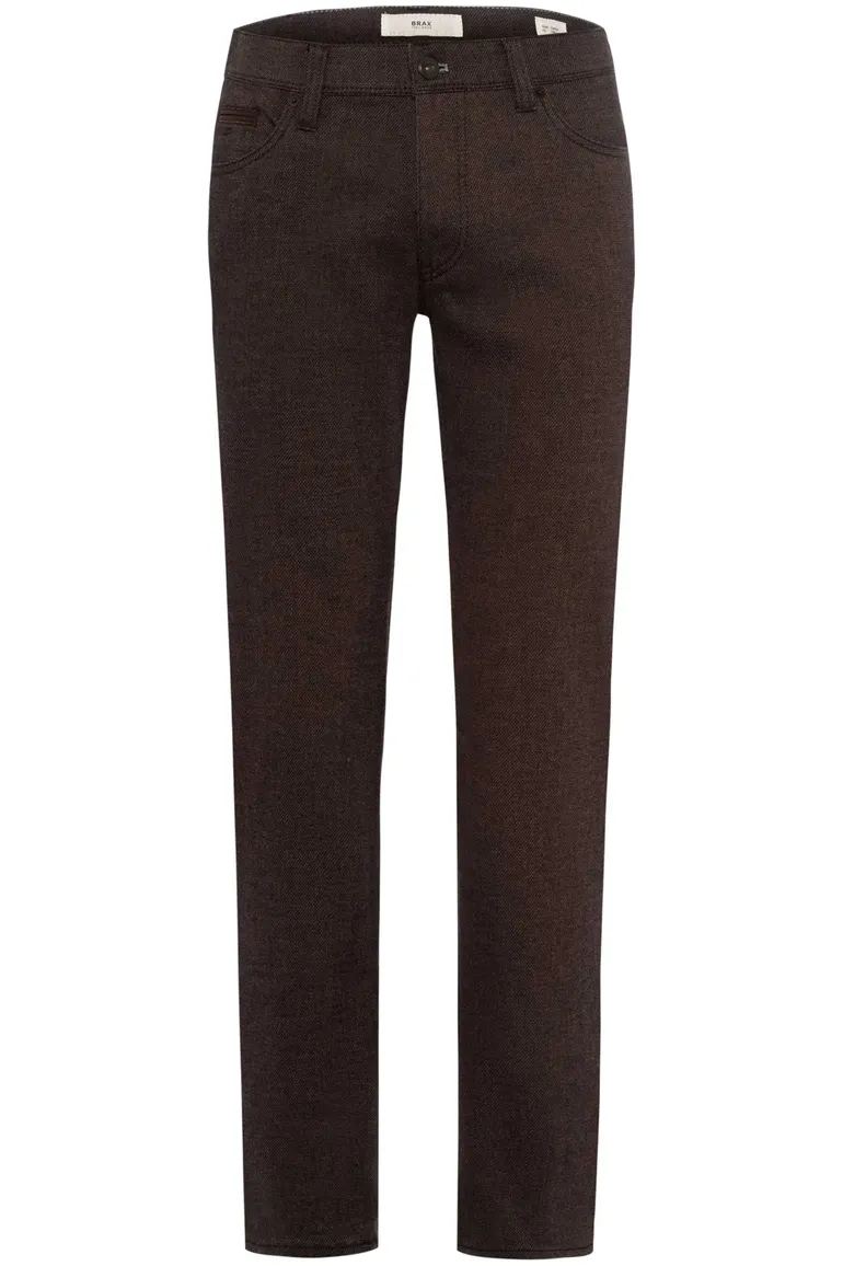 jeans Brax bruin katoen