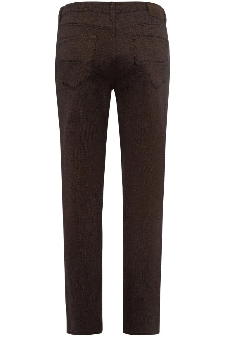 jeans Brax bruin katoen