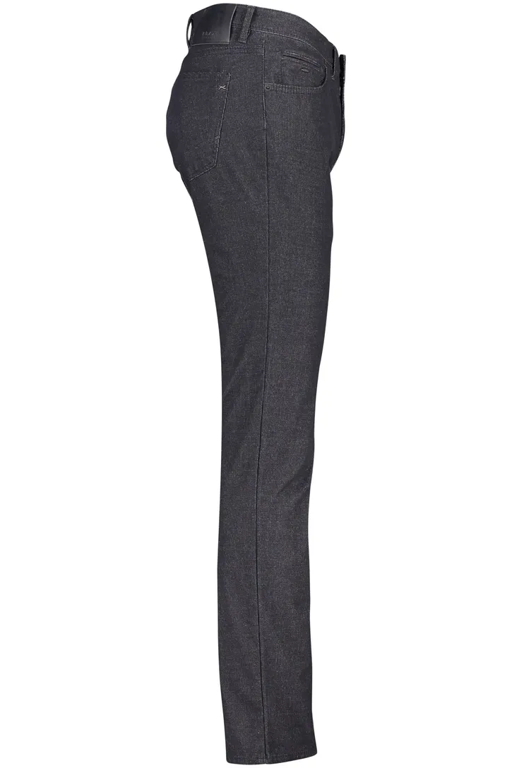 Brax jeans zwart gemêleerd katoen