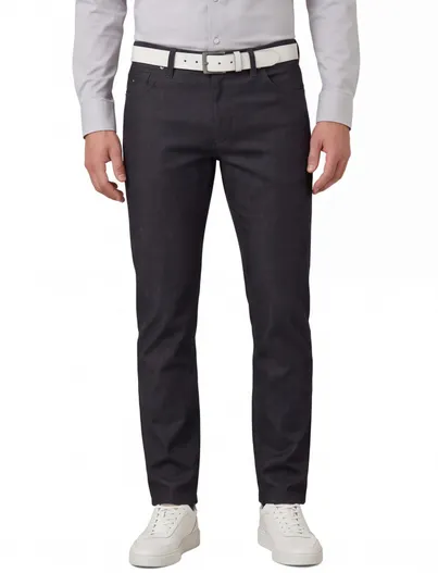 Brax Brax jeans zwart gemêleerd katoen