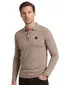 polo lange mouw beige Butcher of Blue